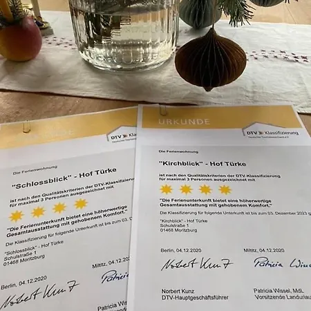 Hof Tuerke Апартаменты Морицбург